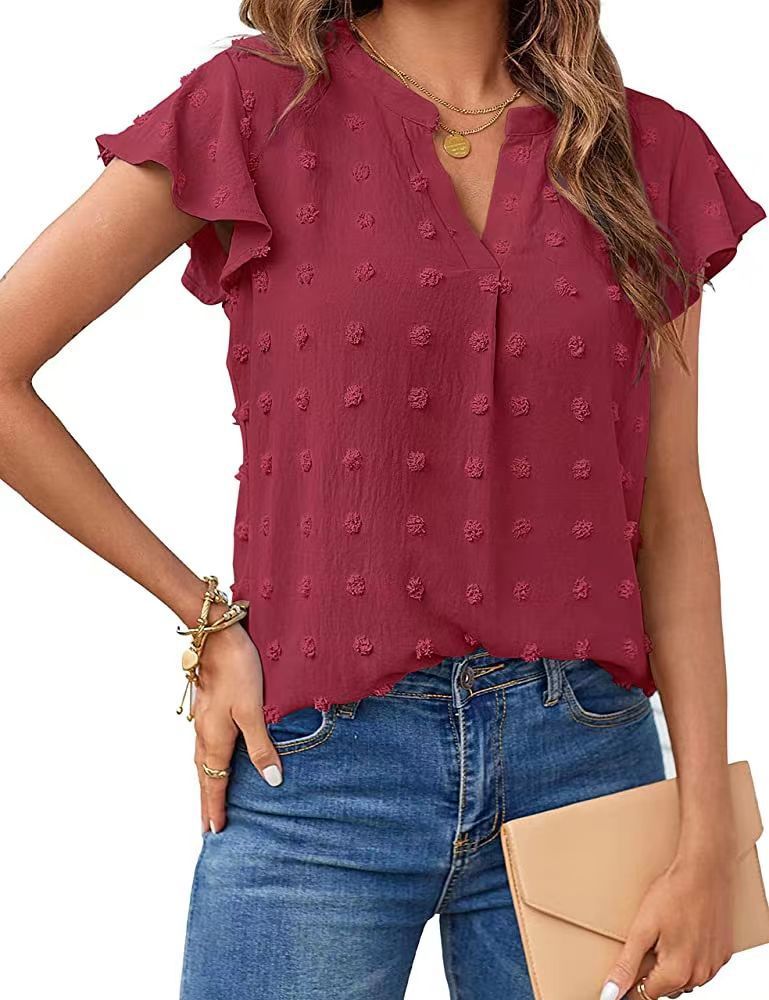 Blouse à pois femme