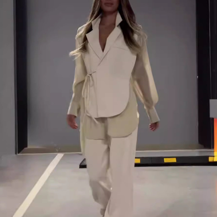 Ensemble chiffon femme
