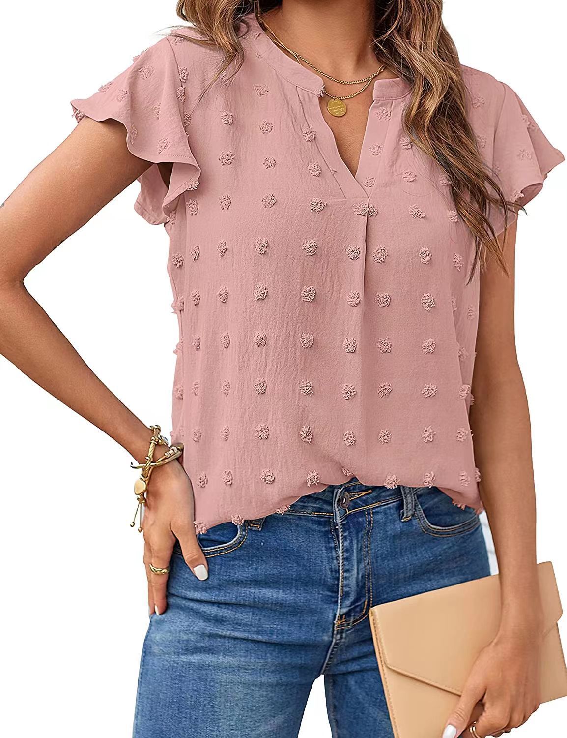 Blouse à pois femme