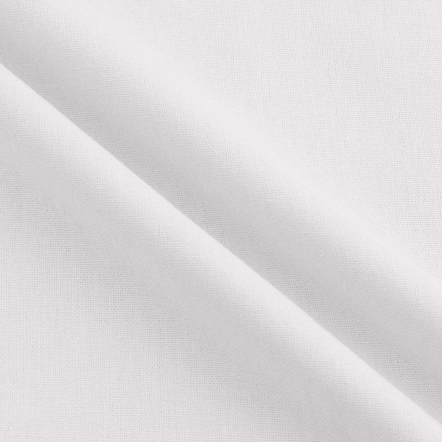 T-shirt col V en coton et lin