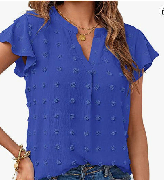 Blouse à pois femme