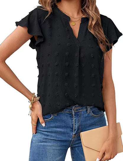 Blouse à pois femme