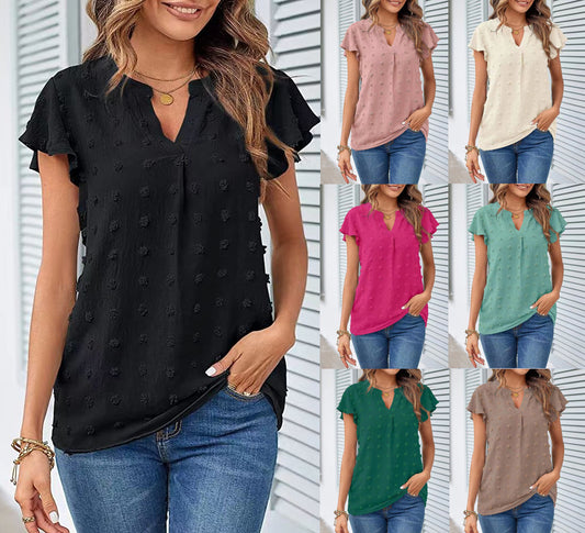 Blouse à pois femme