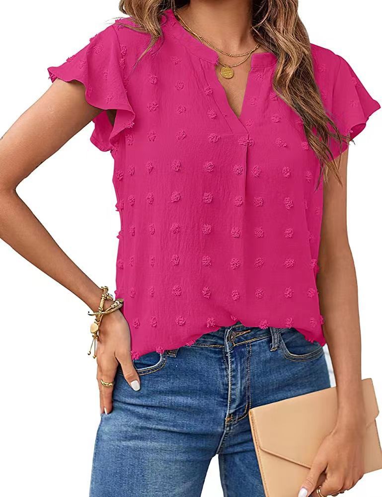 Blouse à pois femme